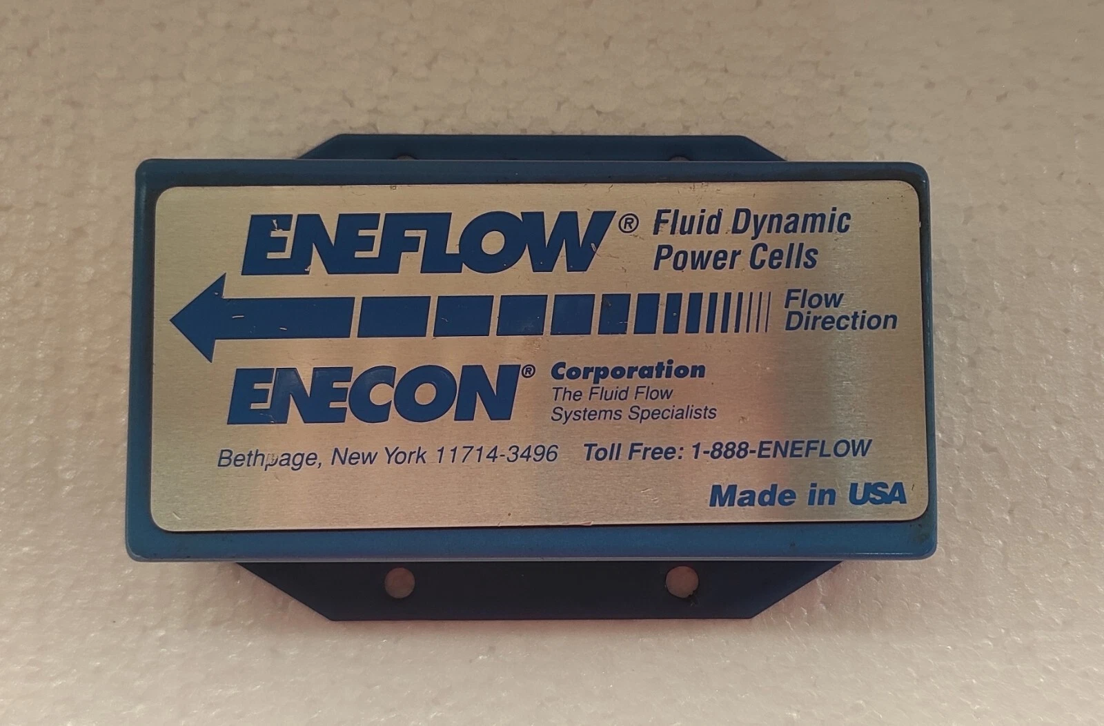 ENEFLOW - Fluid Dynamic Power Cells - Model 1000